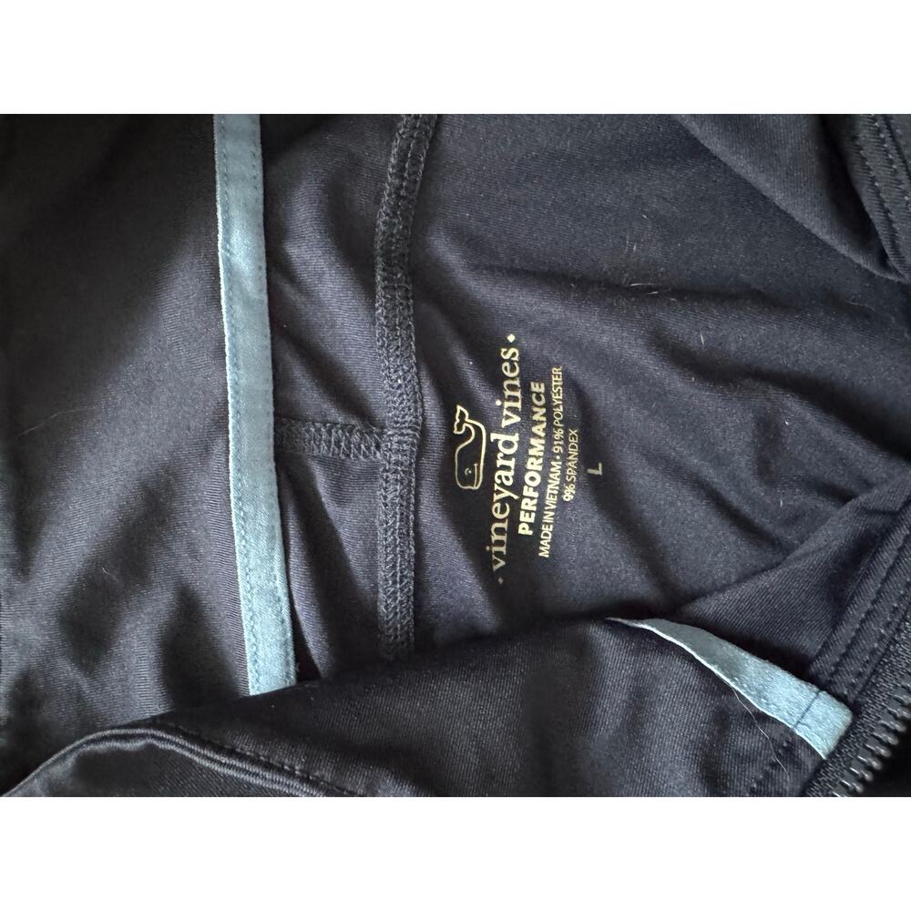 Vineyard Vines Performance Full Zip Athletic Jacket Navy Size L - Picture 2 of 3